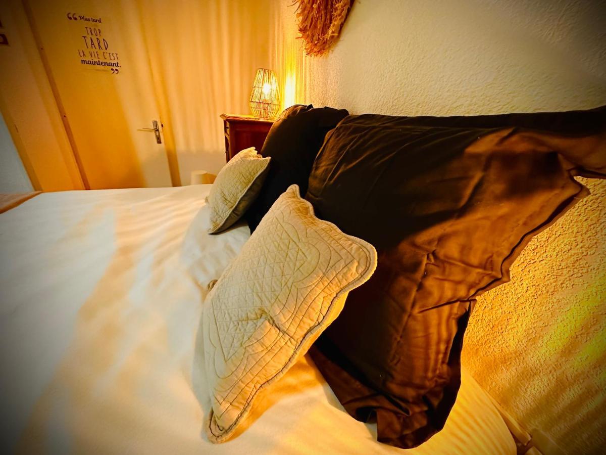 Residence Le Sunset Marseillan-Plage, Entre Mer Et Lagune De Thau, Etape Velo, Famille, Couple, Vrp, Toutou Admis, Jardin, Parking Prive Gratuit, Velos, Clim, Wifi Fibre Gratuite, Commodites, Plage Et Piste Cyclable A Proximite, 6 Couchages Nous Cont Kültér fotó