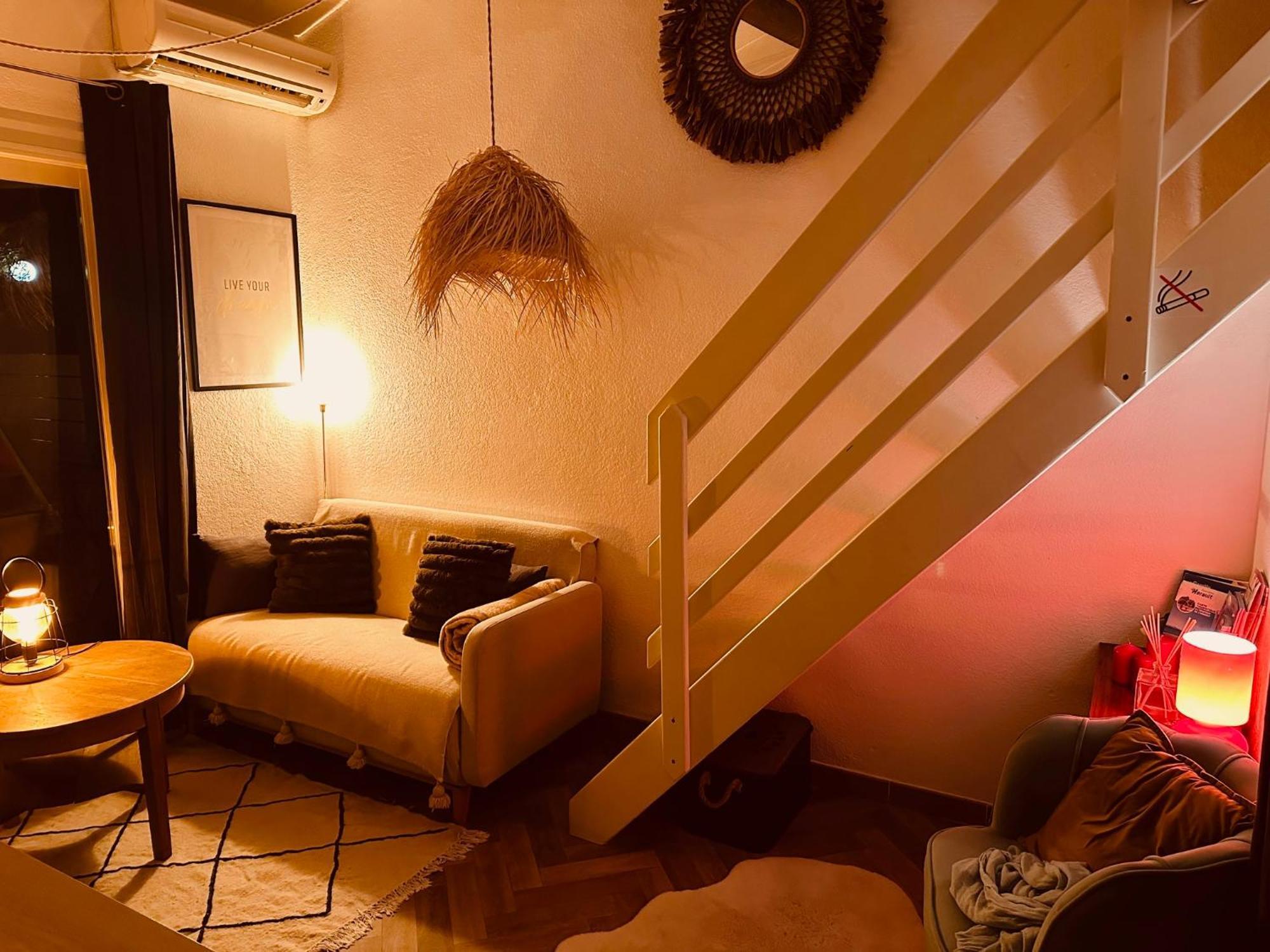 Residence Le Sunset Marseillan-Plage, Entre Mer Et Lagune De Thau, Etape Velo, Famille, Couple, Vrp, Toutou Admis, Jardin, Parking Prive Gratuit, Velos, Clim, Wifi Fibre Gratuite, Commodites, Plage Et Piste Cyclable A Proximite, 6 Couchages Nous Cont Kültér fotó